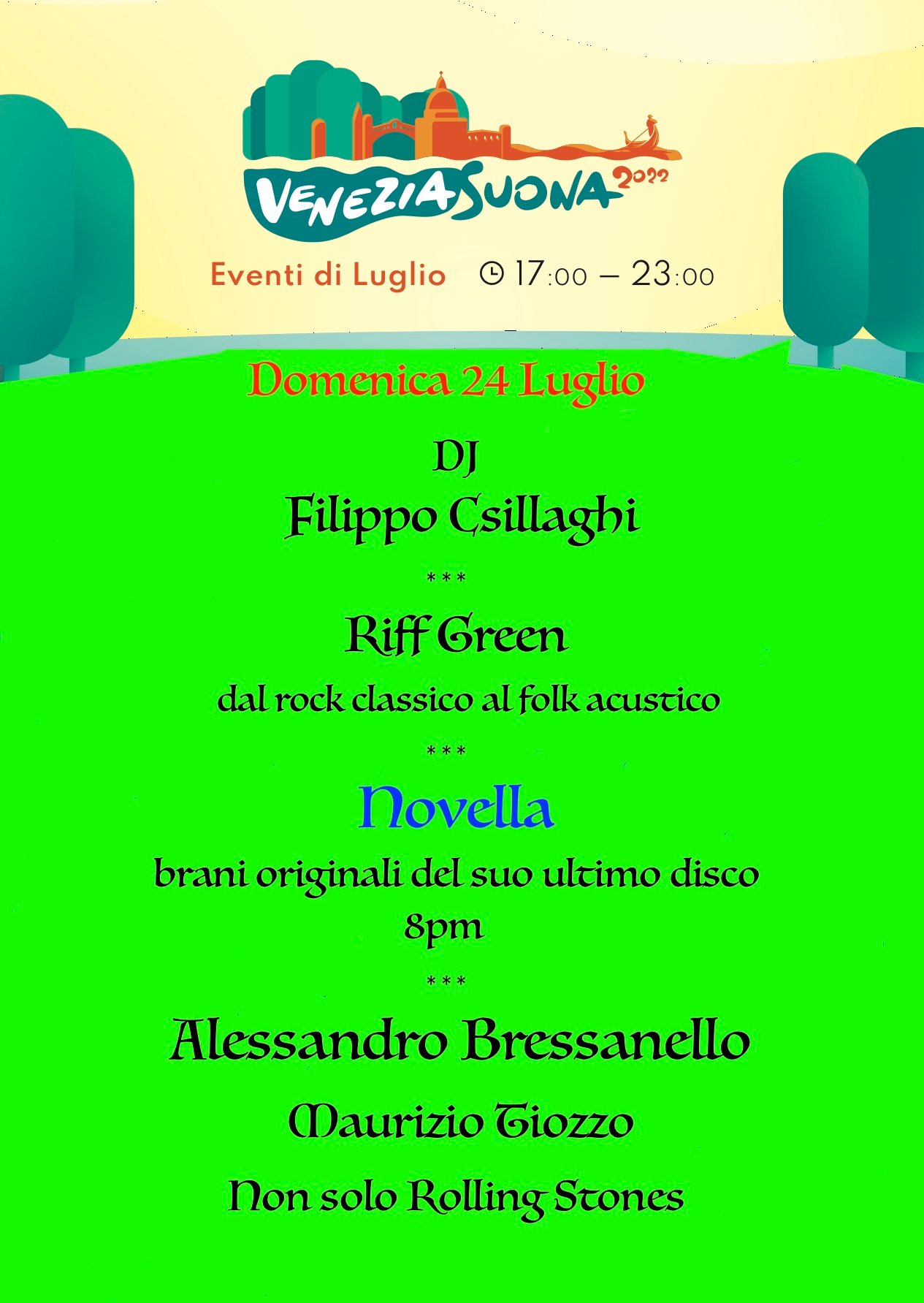 Novella a Venezia Suona 2022 Maria Novella